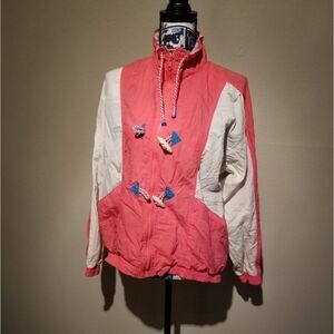 VINTAGE WHITE STAG TRACK JACKET. Shd